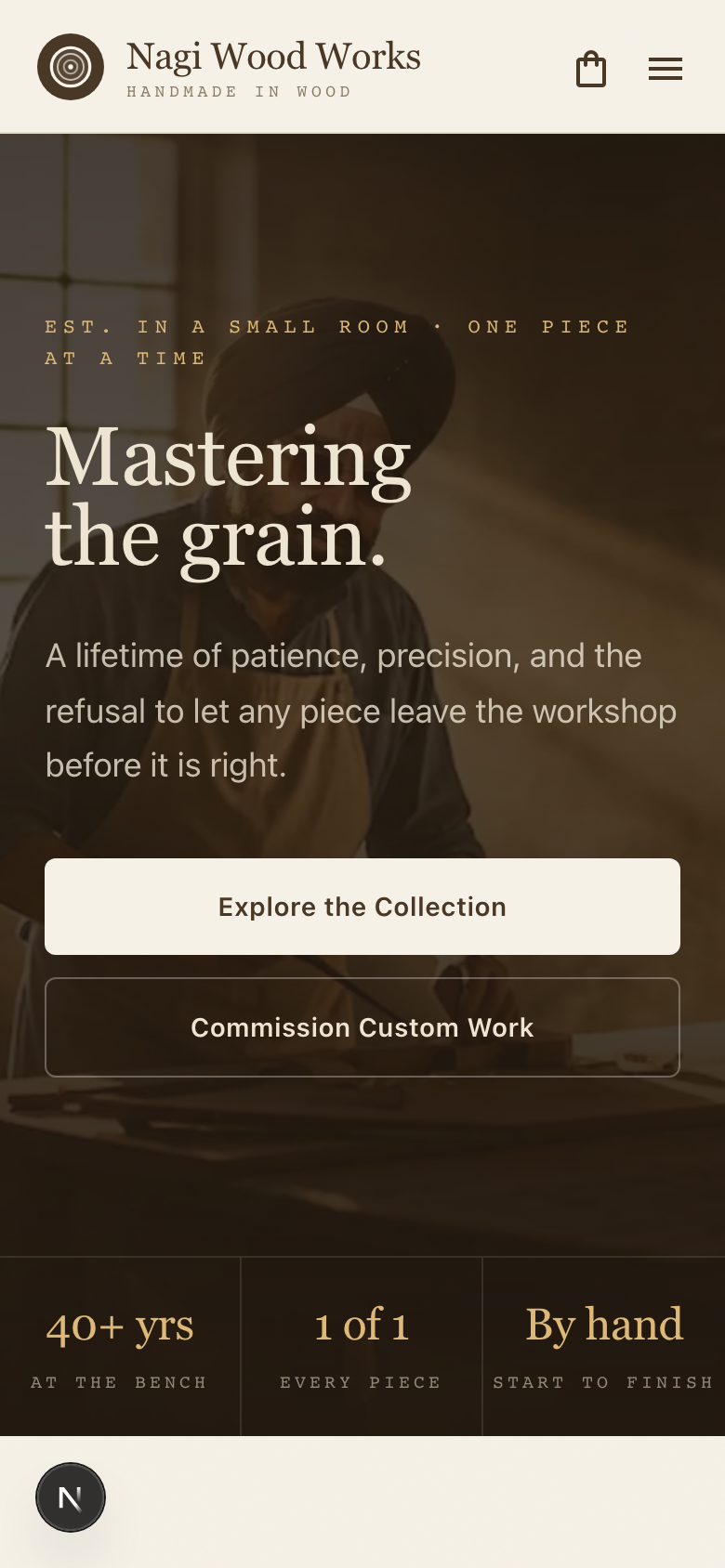 Nagi Wood Works — screenshot 2